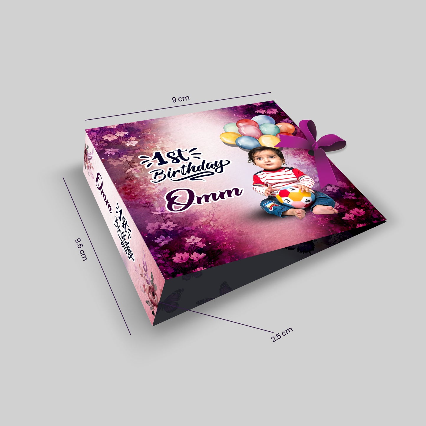 Personalized 1st Birthday Return Gift (Pack of 30)