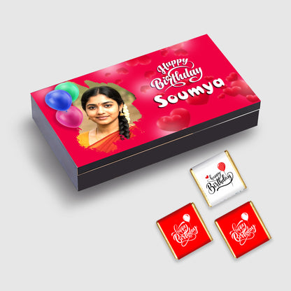 Customized Chocolates for Birthday (with Wish Wrapped)