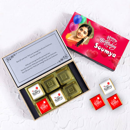 Customized Chocolates for Birthday (with Wish Wrapped)