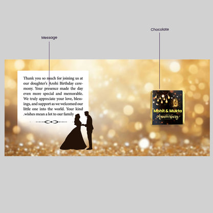 Anniversary Personalized Return Gift (Pack of 30)
