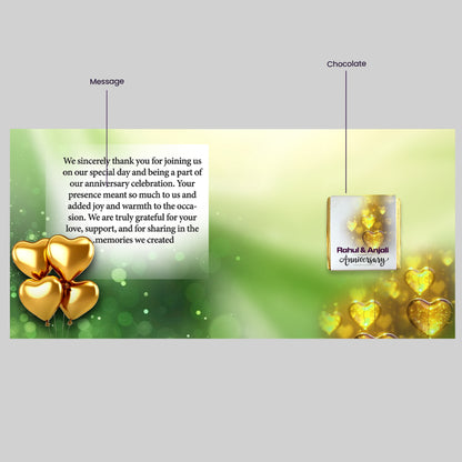 Personalized Best Anniversary Return Gift (Pack of 30)